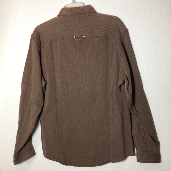 Royal Robbins Mens Button-Up Flannel - Large - Pre-owned - UBE8XB - Picture 2 of 6